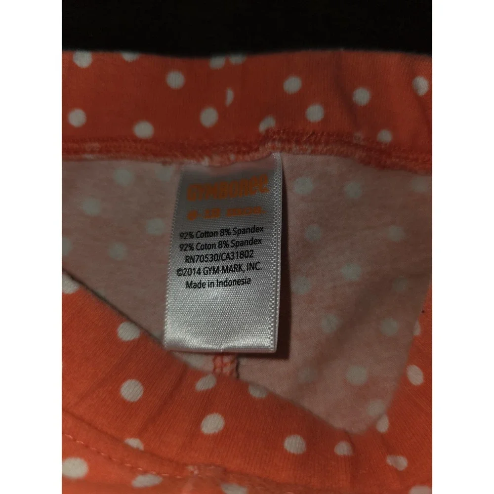 Gymboree pinwheel pastels top and capris size 6 12 months‎